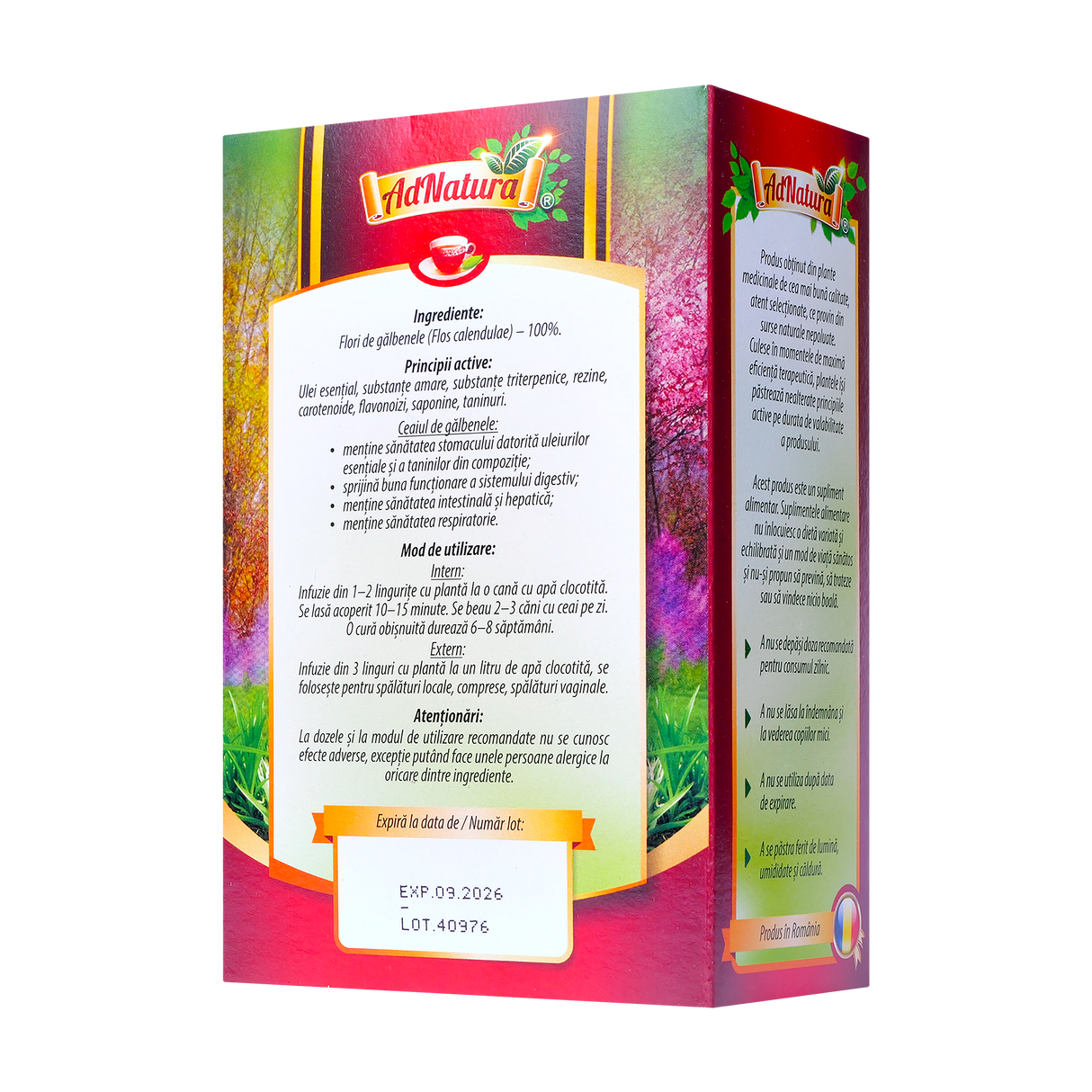 Ceai de Galbenele 50 g