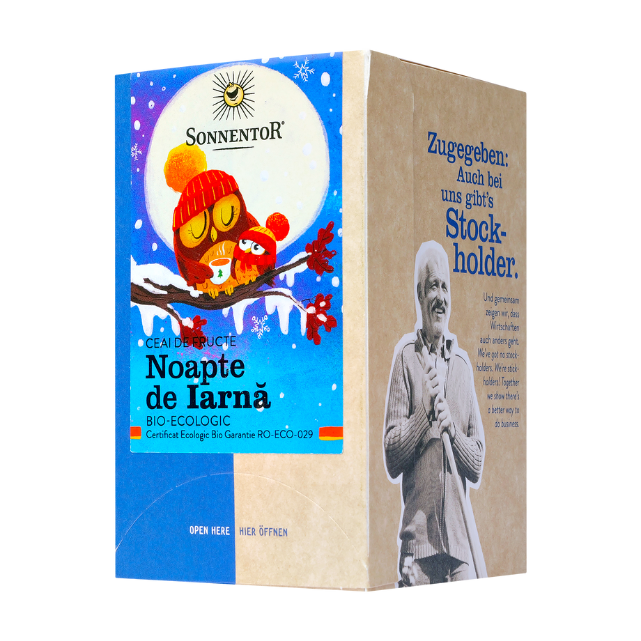 Ceai fructe noapte de iarna 18 plicuri