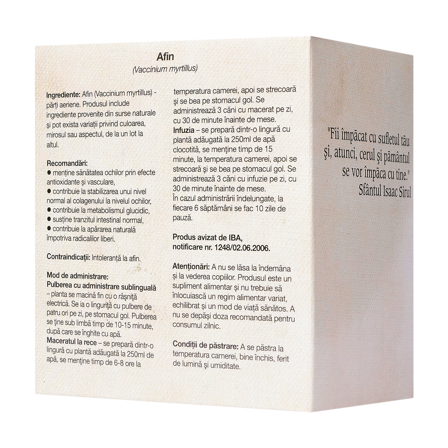 Ceai afin frunze 50 g