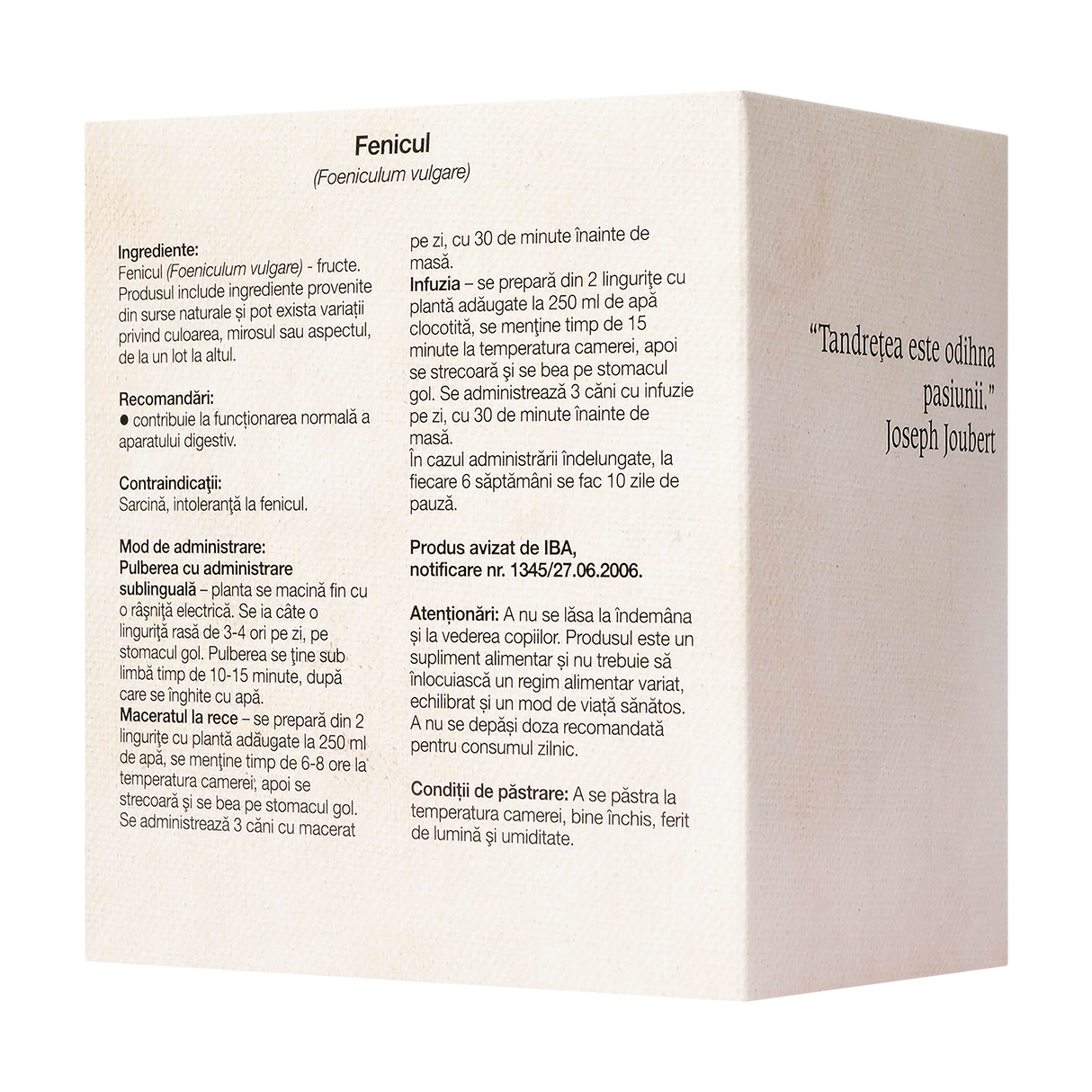 Ceai fenicul 50 g