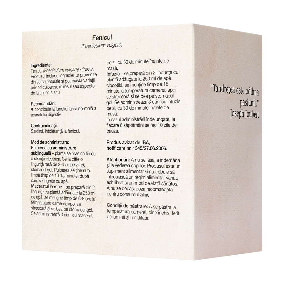 Ceai fenicul 50 g