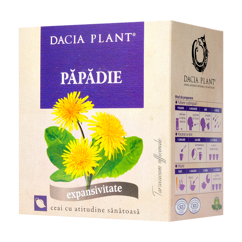 Ceai papadie 50 g Dacia Plant