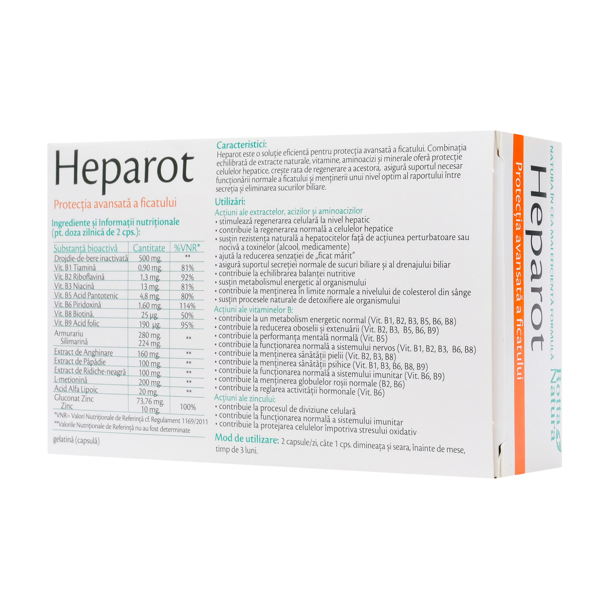 Heparot 30 comprimate
