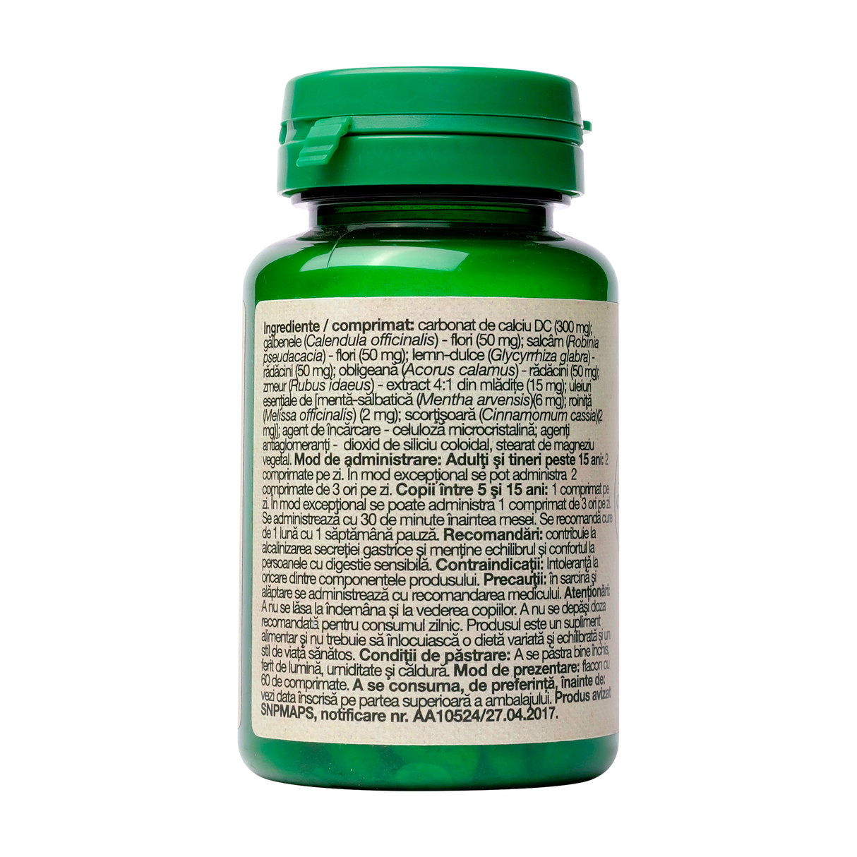 Gastrocalm 60 comprimate