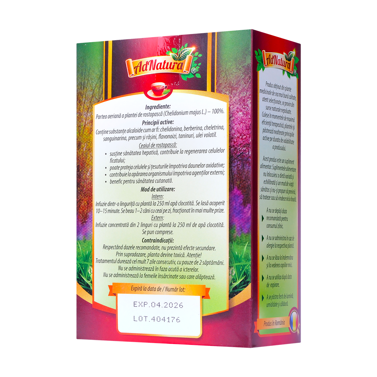 Ceai de Rostopasca 50 g
