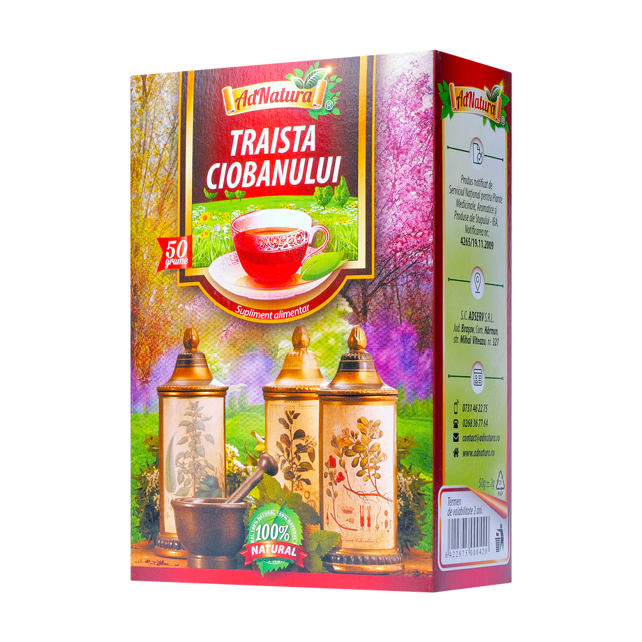 Ceai de Traista ciobanului 50 g
