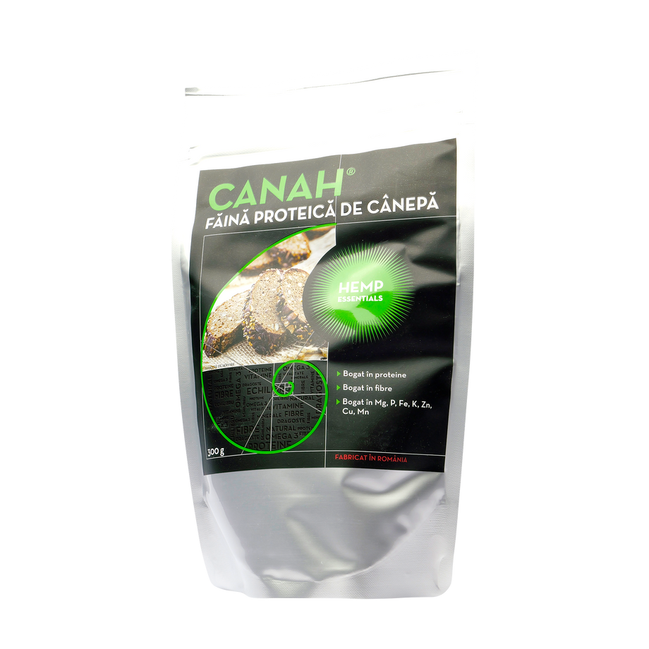 Faina proteica de canepa 300gr Canah