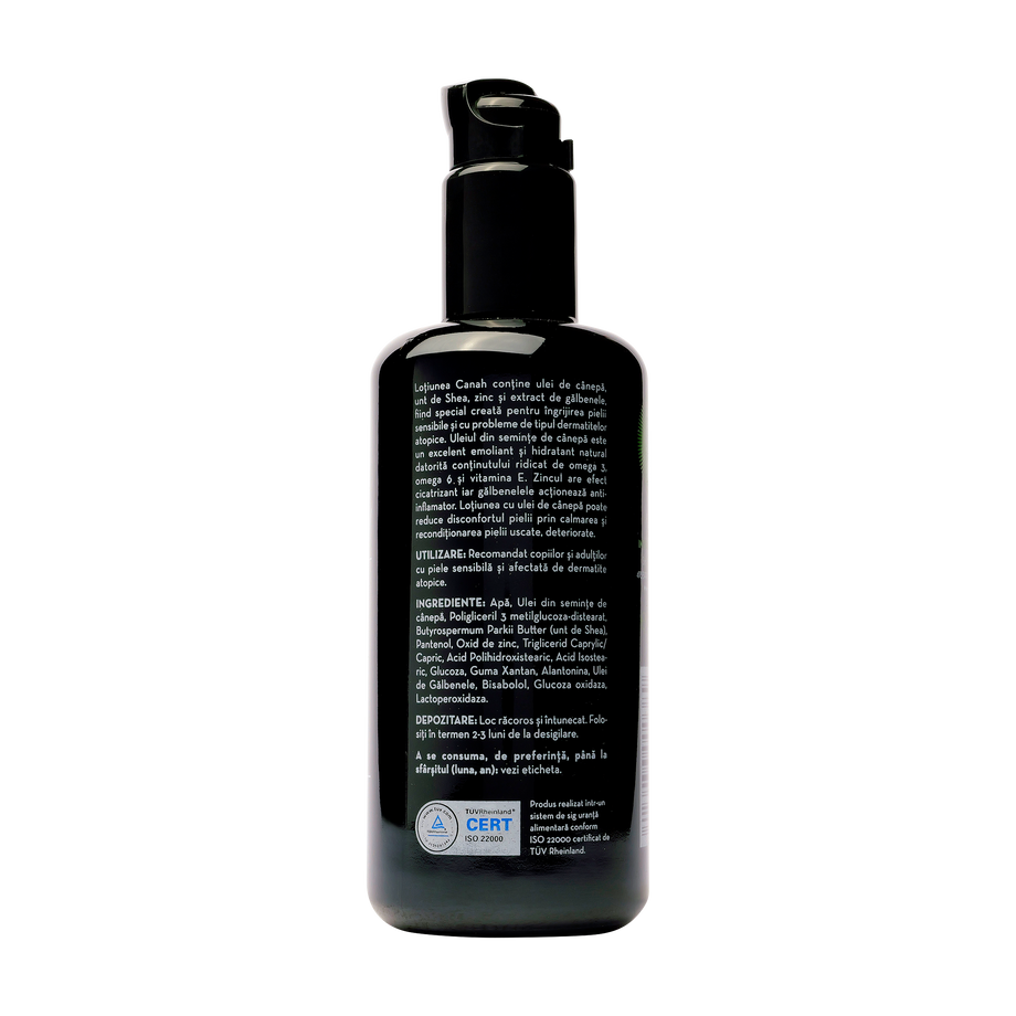 Lotiune corp cu ulei de canepa 200 ml