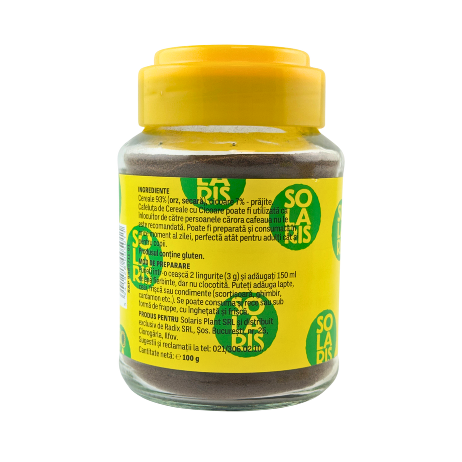 Cafeluta de cereale si cicoare instant borcan 100 g