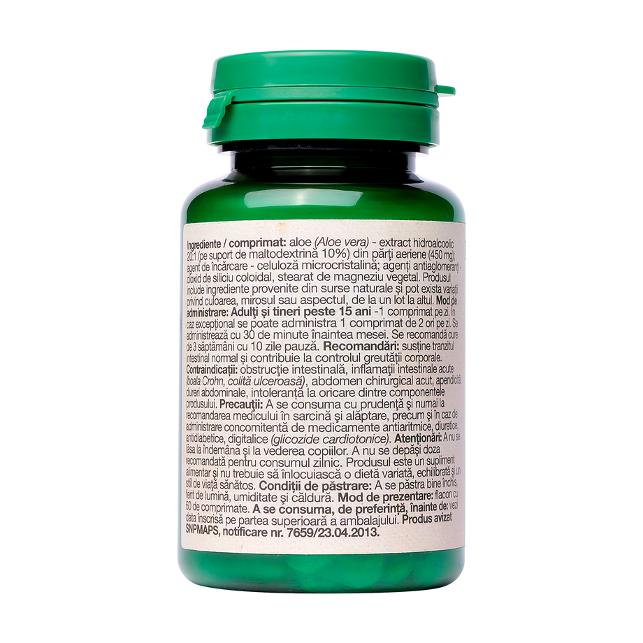 Aloe vera 60 comprimate