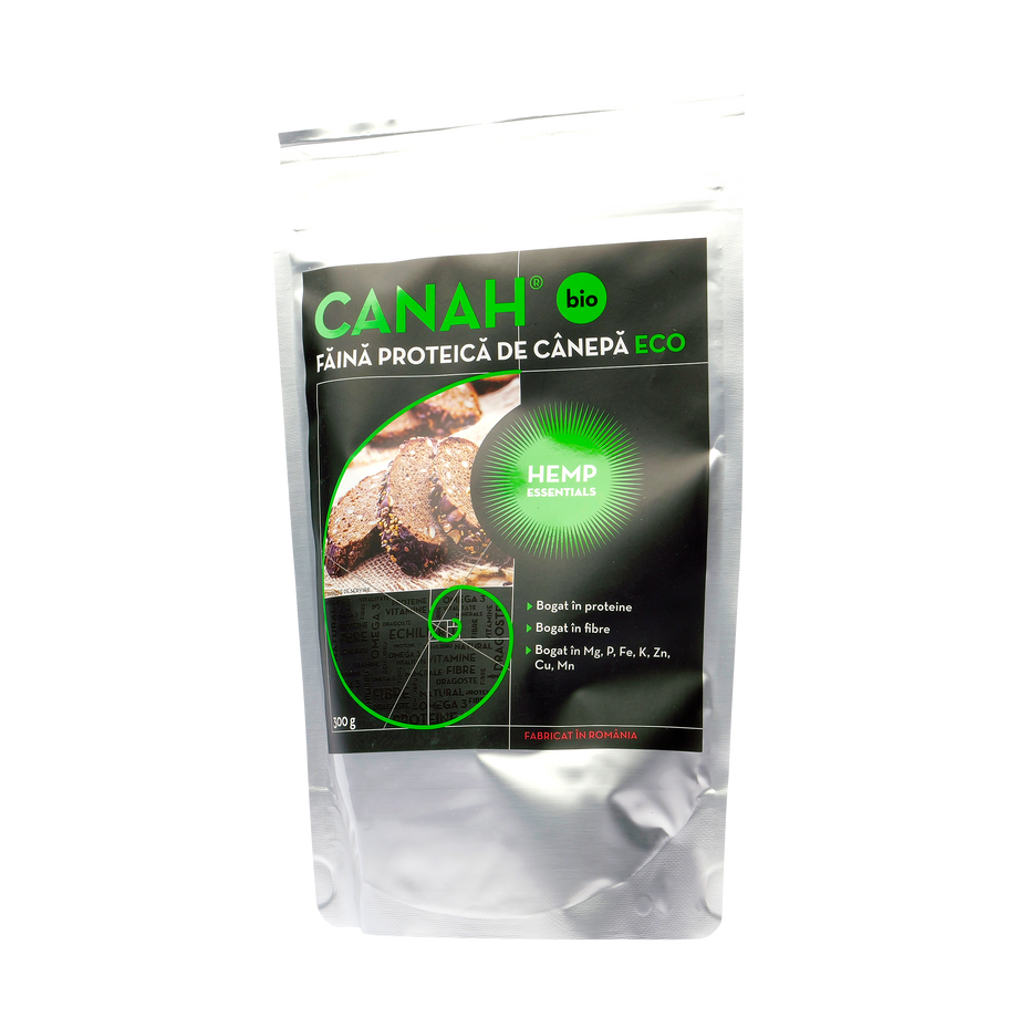 Faina proteica de canepa ECO 300g Canah