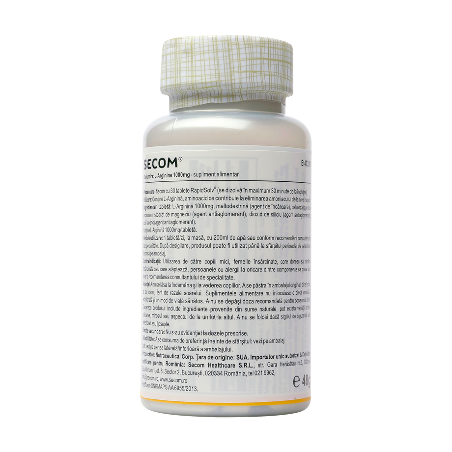 L-arginine 1000mg 30 tablete