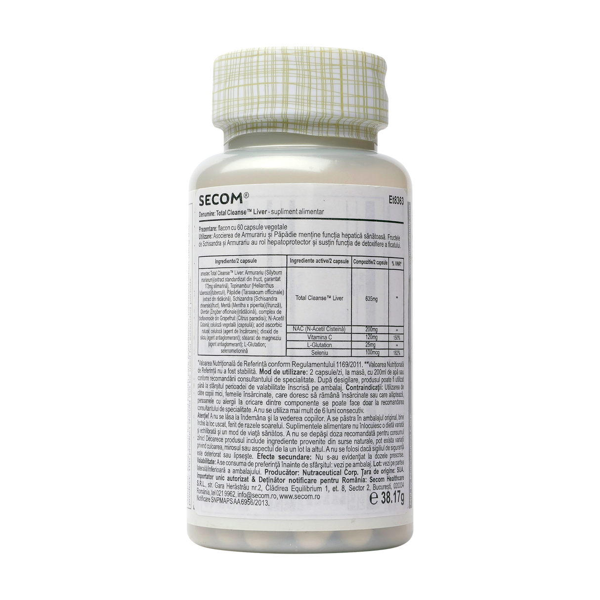 Total cleanse liver 60 capsule
