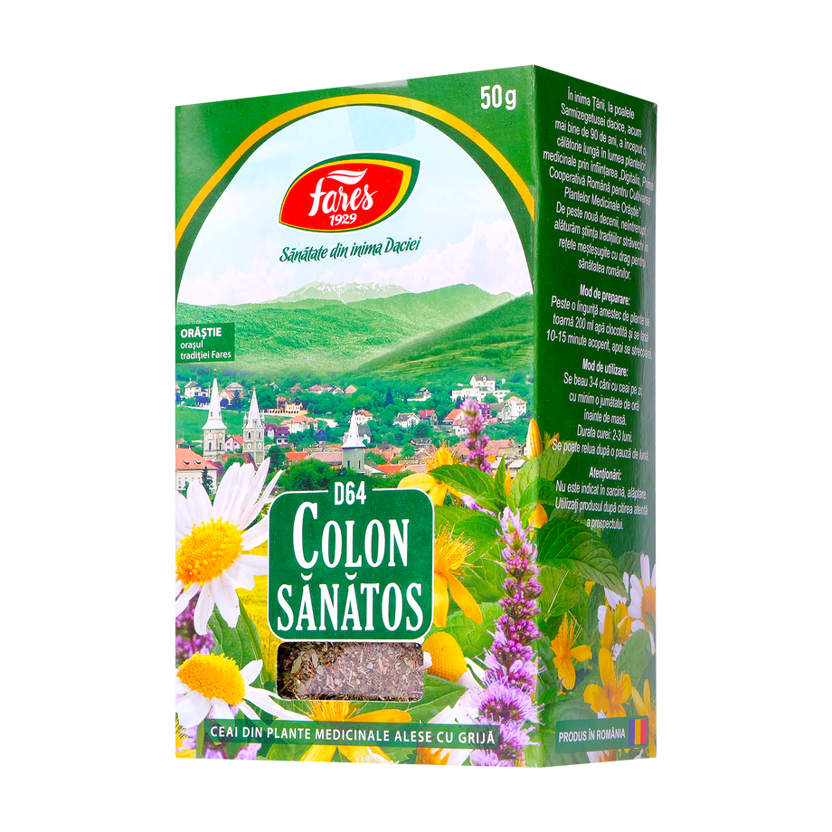 Ceai colon sanatos 50 g