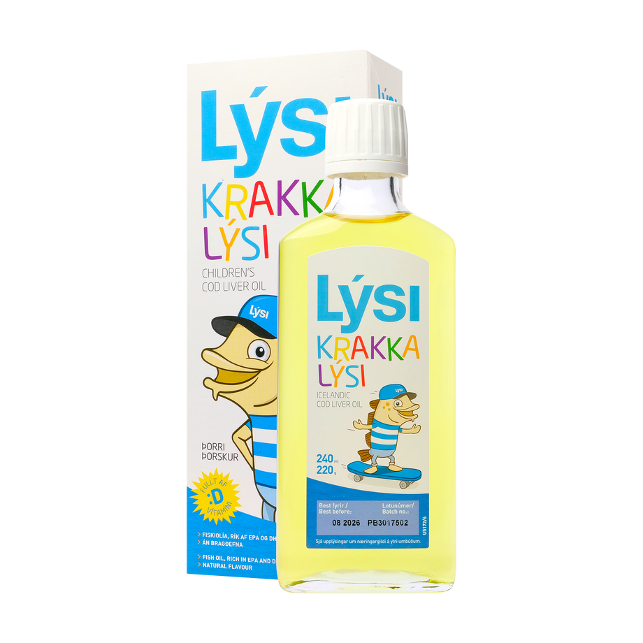 Ulei ficat de cod pentru copii 240 ml