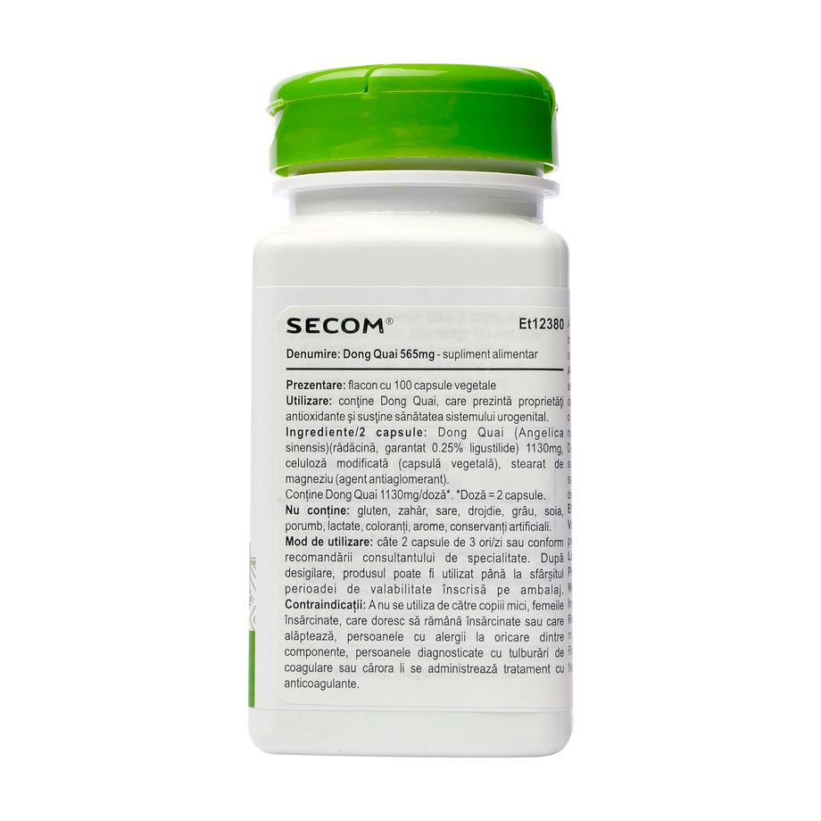 Dong quai root 100 capsule