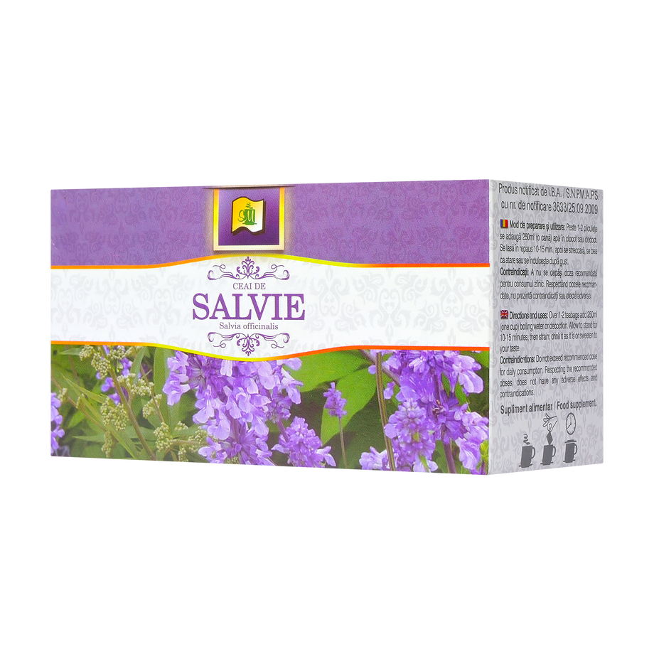 Ceai salvie 20 plicuri