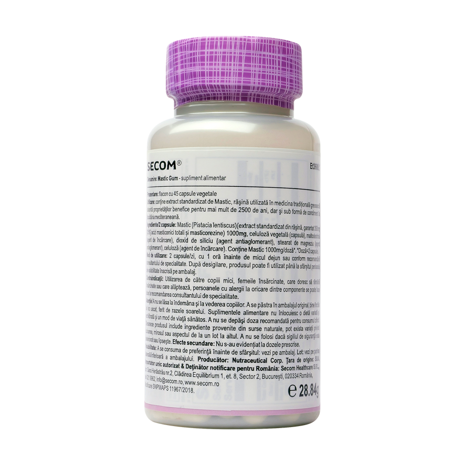 Mastic gum 45 capsule