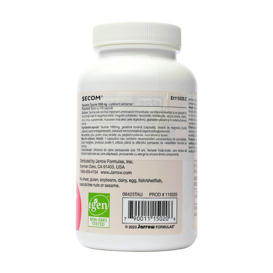 Taurine 1000mg 100 capsule