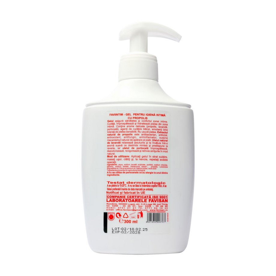 Gel pentru igiena intima cu propolis 300 ml