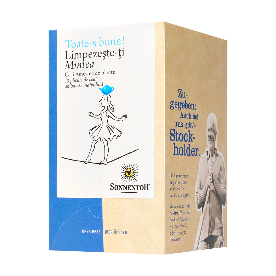 Ceai ''toate-s bune!'' limpezeste-ti mintea 18 plicuri