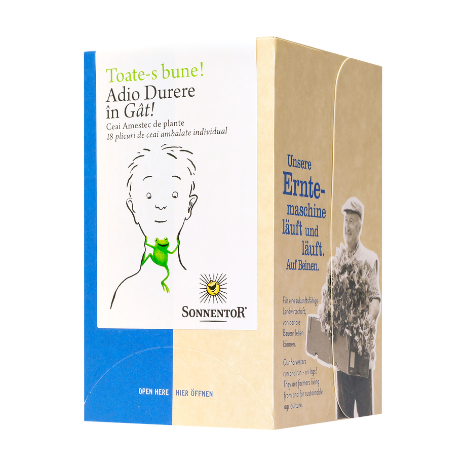 Ceai ''Toate-s bune!'' Adio durere in gat 18 plicuri