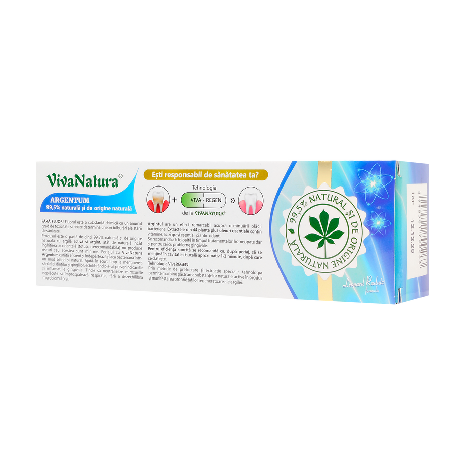 Pasta de dinti Argentum 50 ml