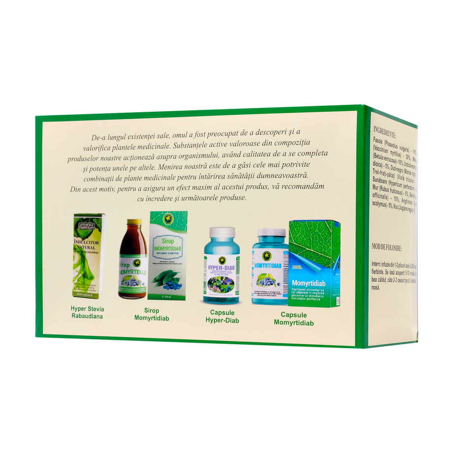 Ceai antidiabetic 20 plicuri Hypericum