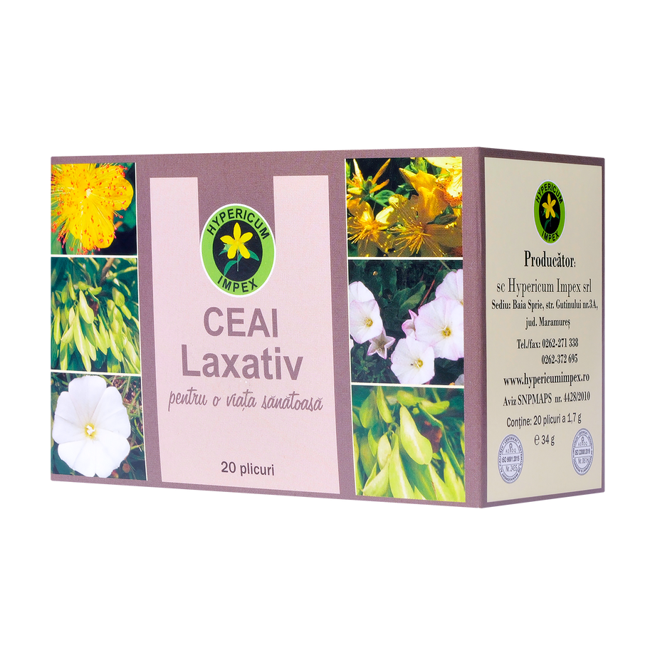 Ceai laxativ 20 plicuri Hypericum