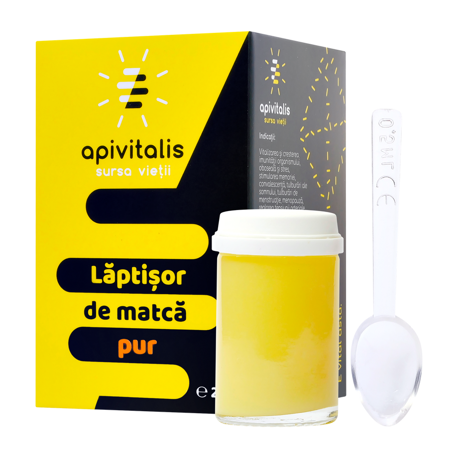 Laptisor de matca pur 25 g Api Vitalis
