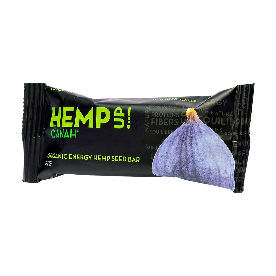 Baton cu Seminte de Canepa si Smochine 48 g