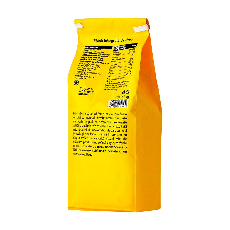 Faina integrala de orez 1 kg