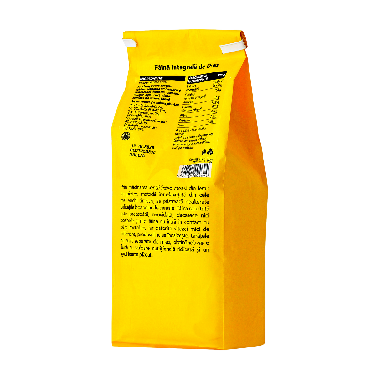 Faina integrala de orez 1 kg - imagine 3