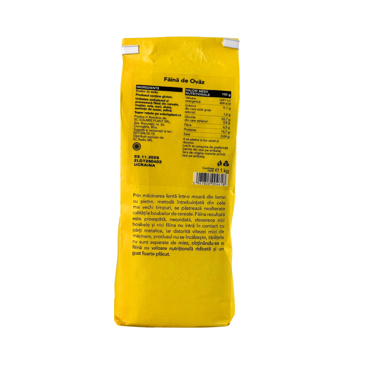 Faina de ovaz 1 kg