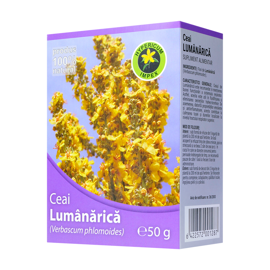 Ceai lumanarica 50 g Hypericum