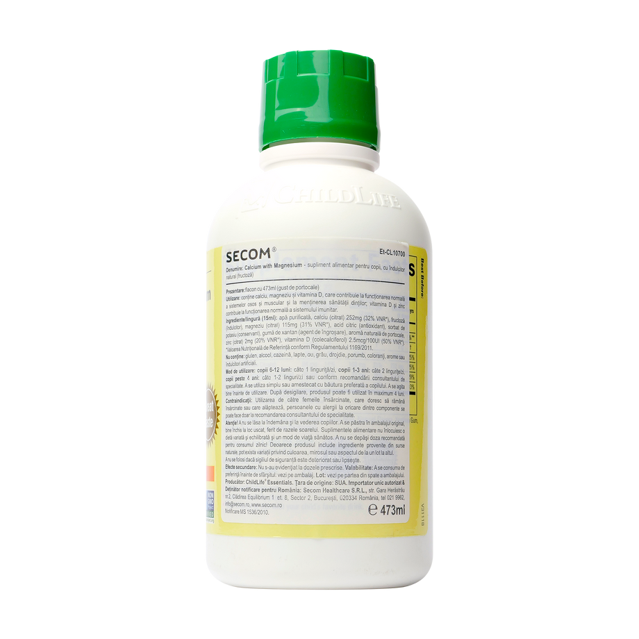 Calcium with magnesium 474 ml