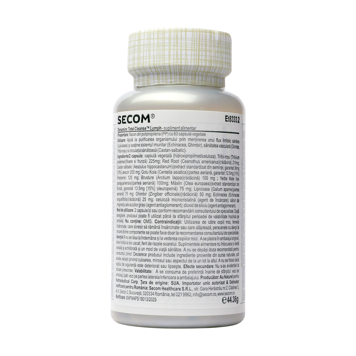 Total cleanse lymph 60 capsule