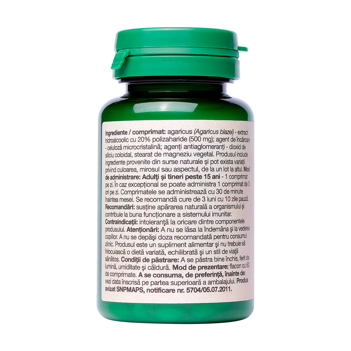 Agaricus 60 comprimate