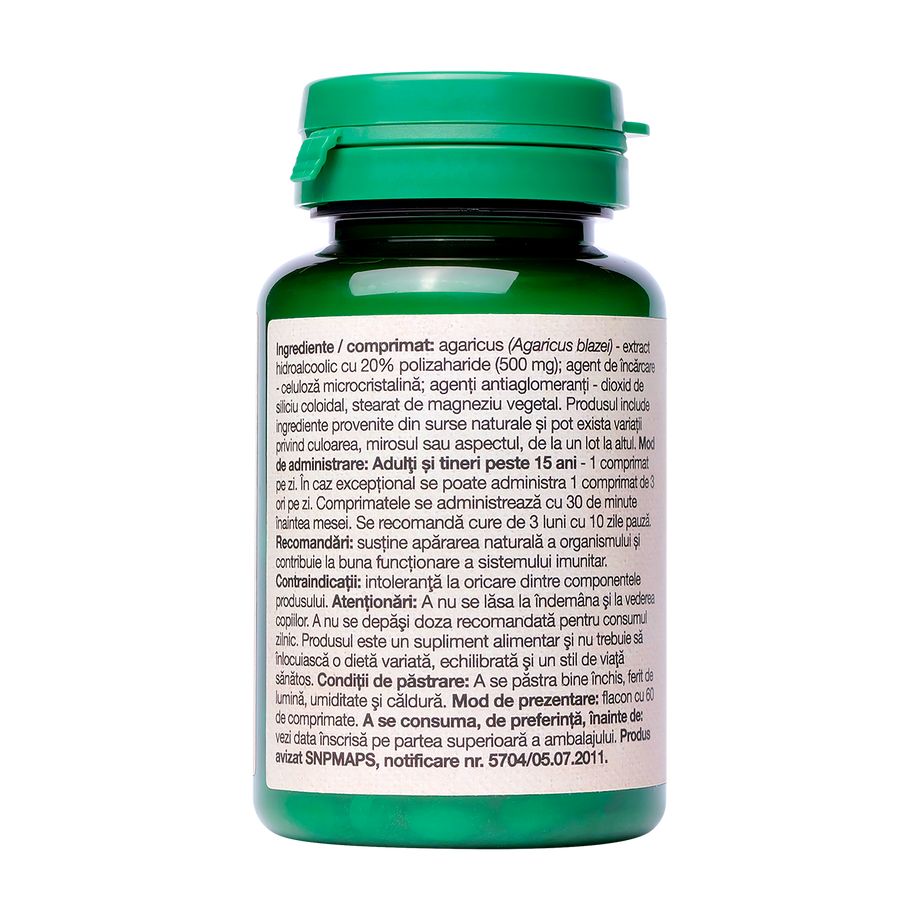 Agaricus 60 comprimate