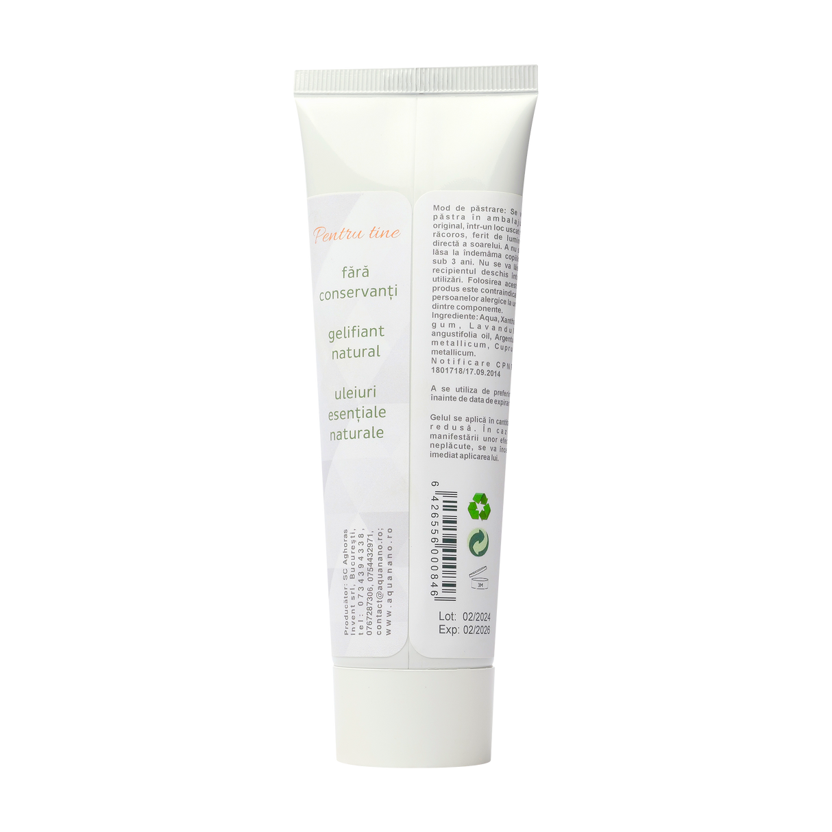 Gel protector antibacterian argipur 75 ml