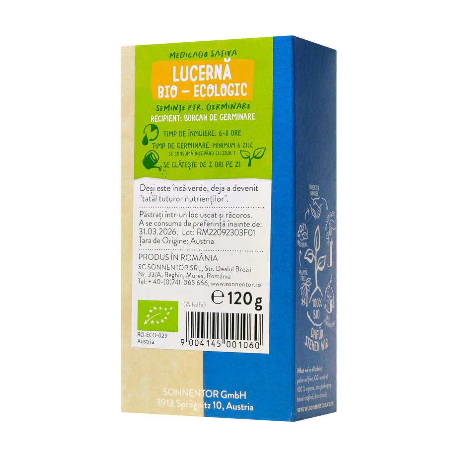 Seminte (germeni) lucerna 120 g
