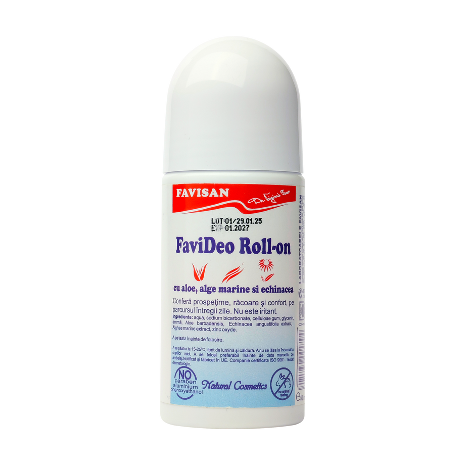 Favideo roll-on aloe, alge, echinaceea 50 ml