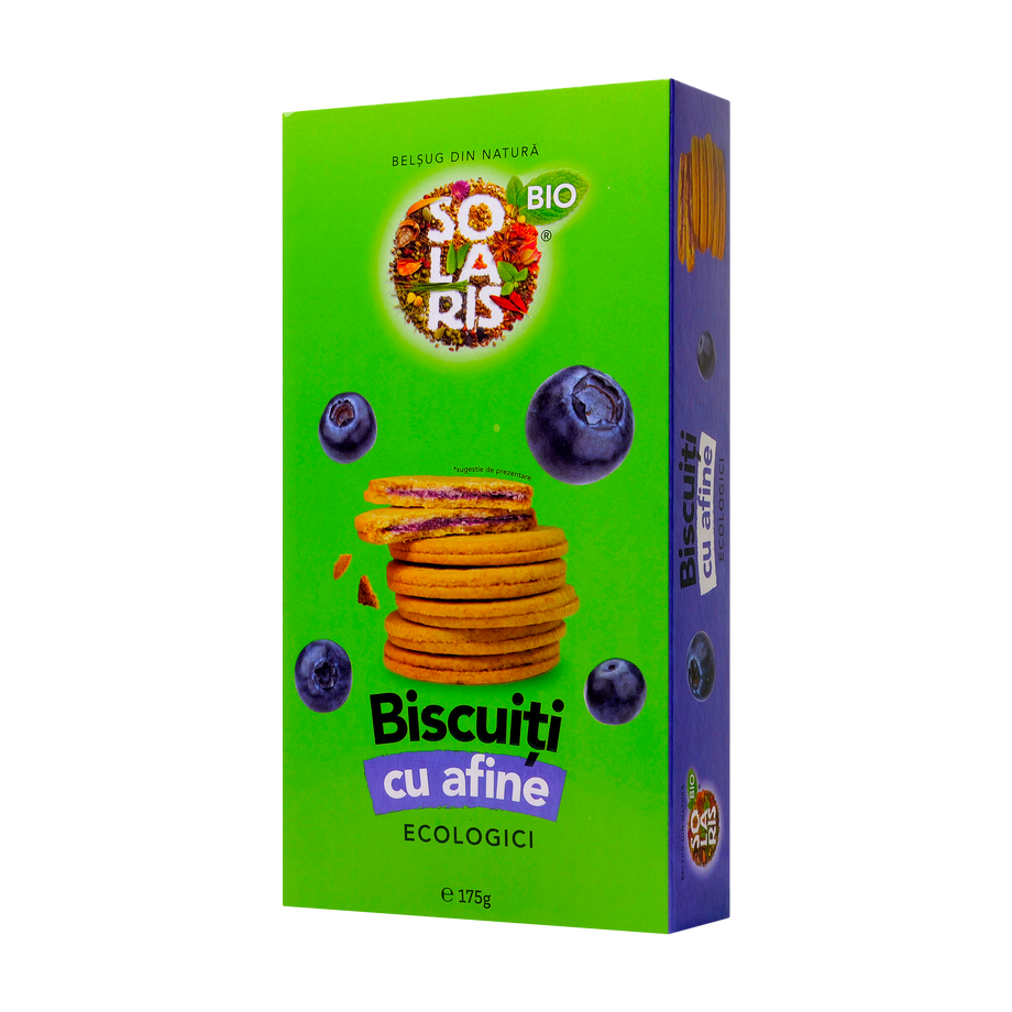 Biscuiti cu crema de afine 175 g
