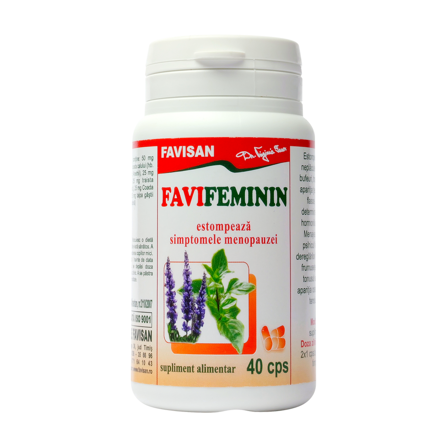 Favifeminin 40cps Favisan 40 capsule