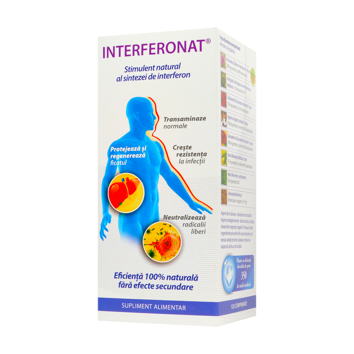 Interferonat 120 comprimate