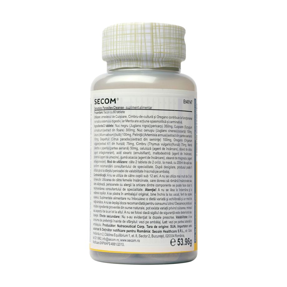 Parasites cleanse 60 tablete