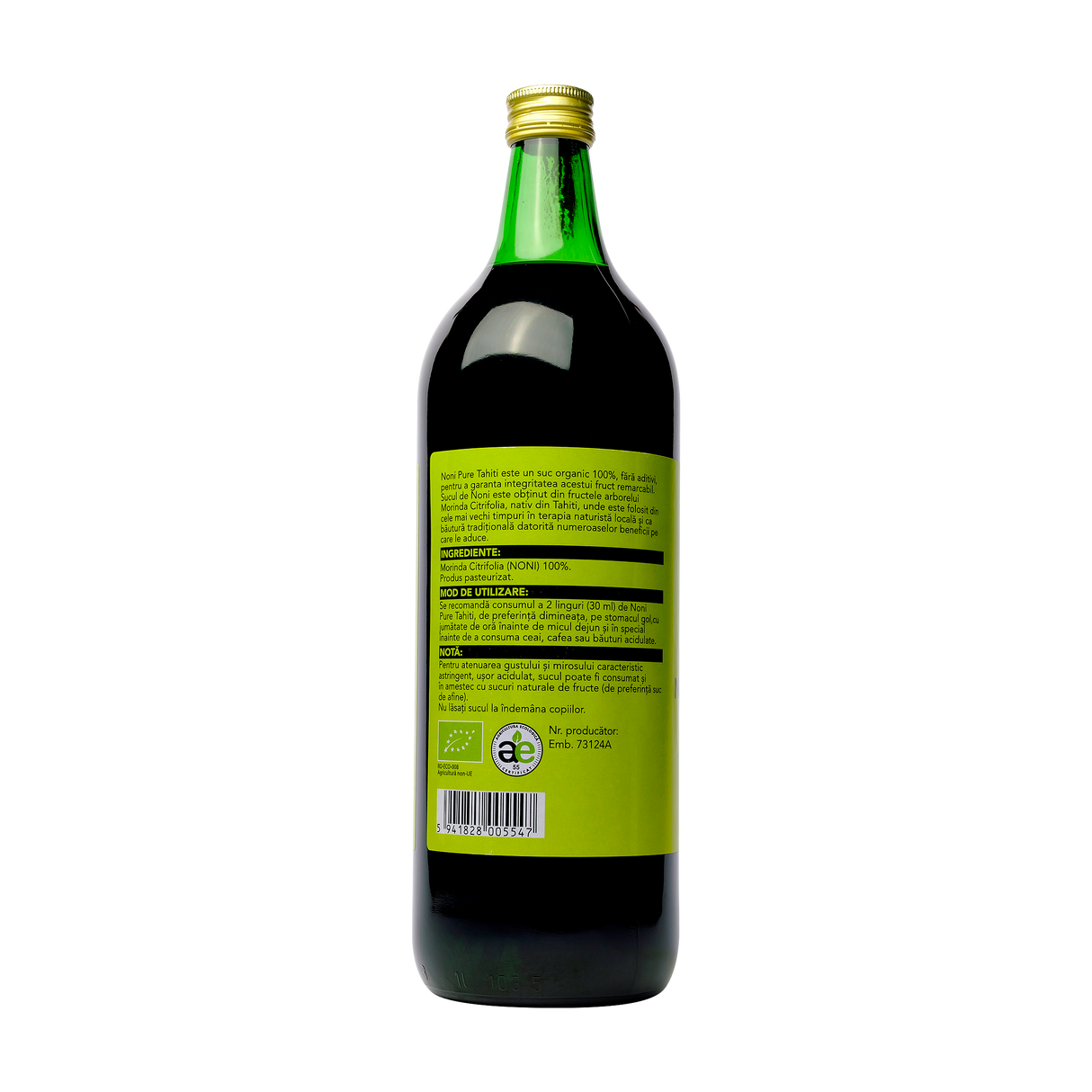 Suc de noni de Tahiti eco 1l Solaris Bio