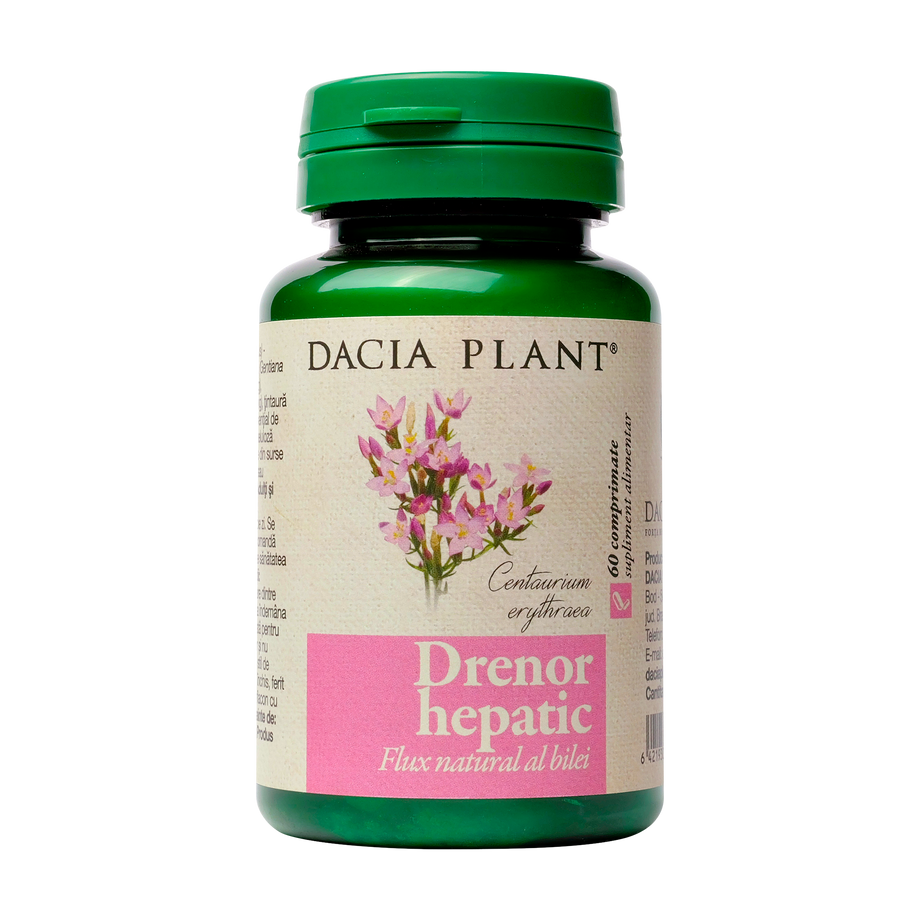 Drenor hepatic 60 comprimate