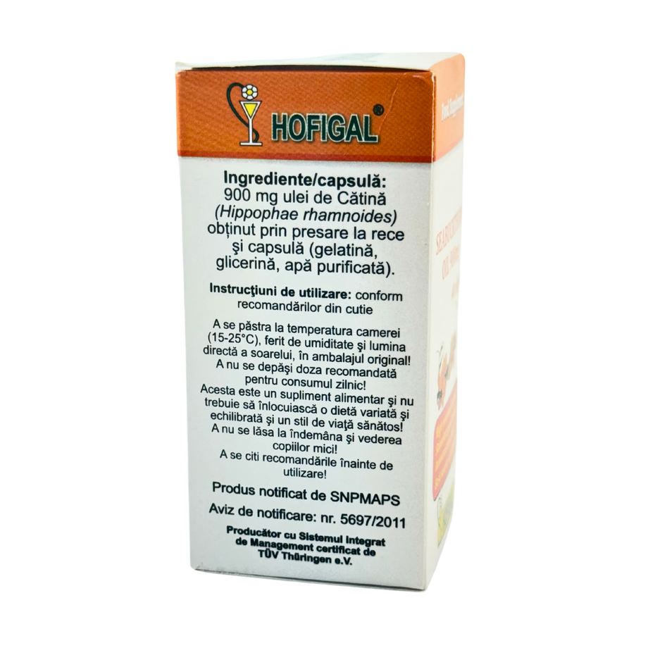 Ulei catina 900mg 40 capsule