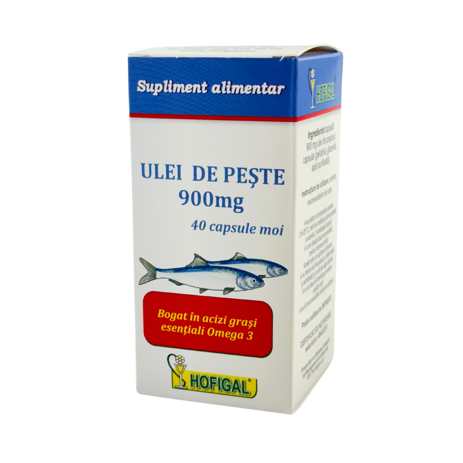 Ulei peste 900mg 40 capsule